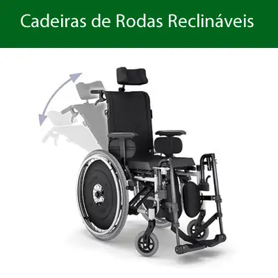 Cadeira de Rodas Reclinável