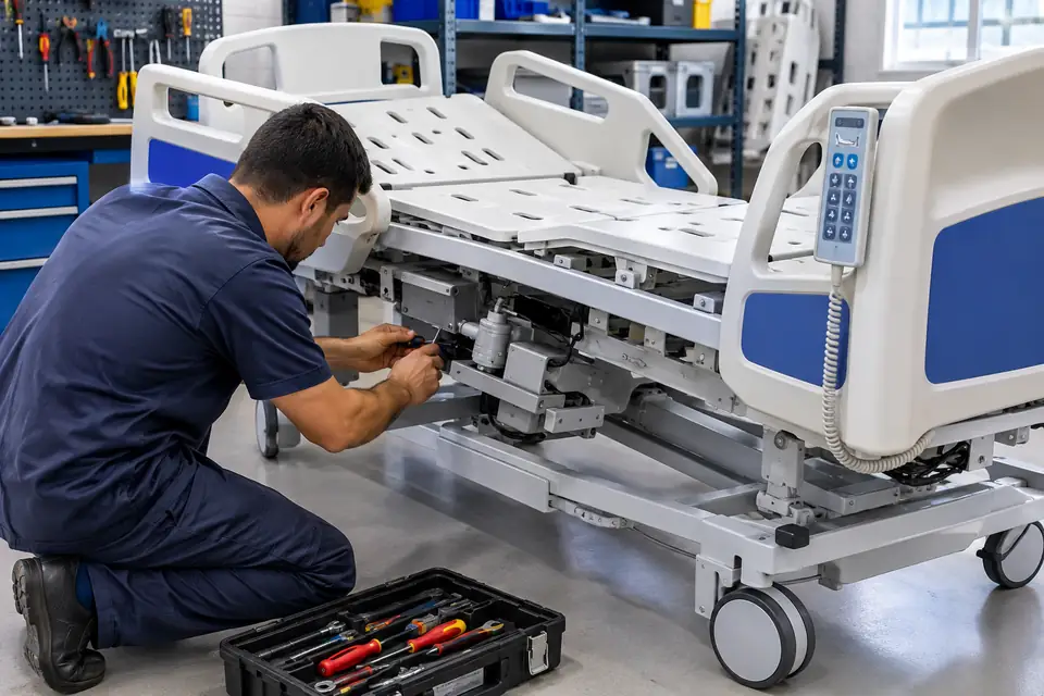 Manutenção em Cama Hospitalar